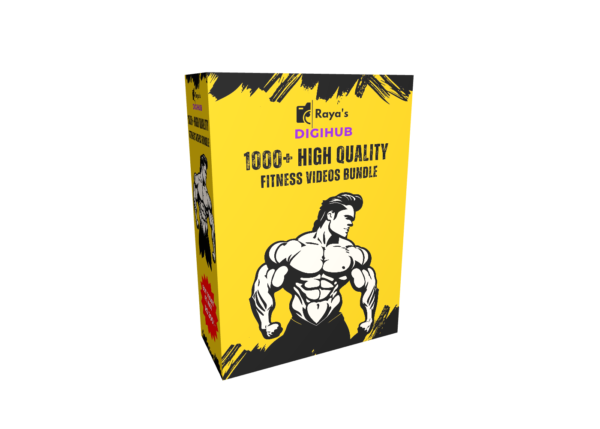 1000+ High-Quality Fitness Workout Videos Bundle
